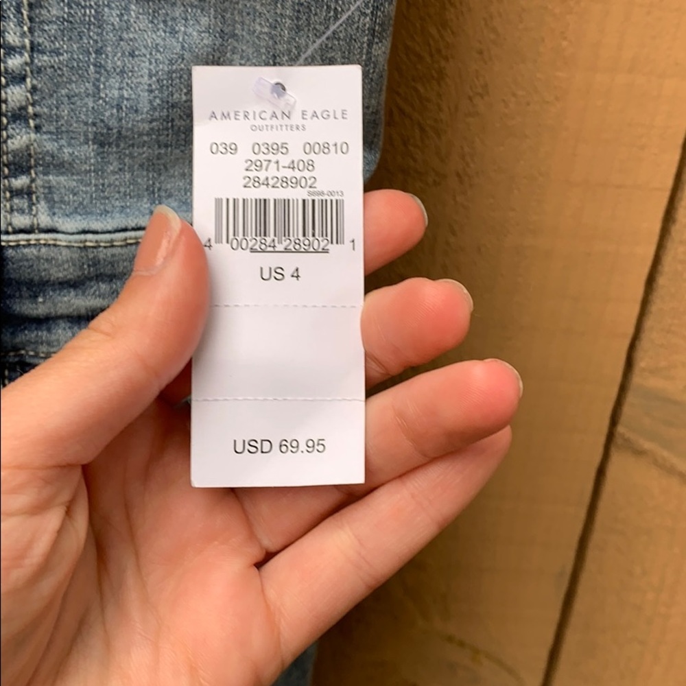 American Eagle Denim Dress Overall - Picture 3 of 6